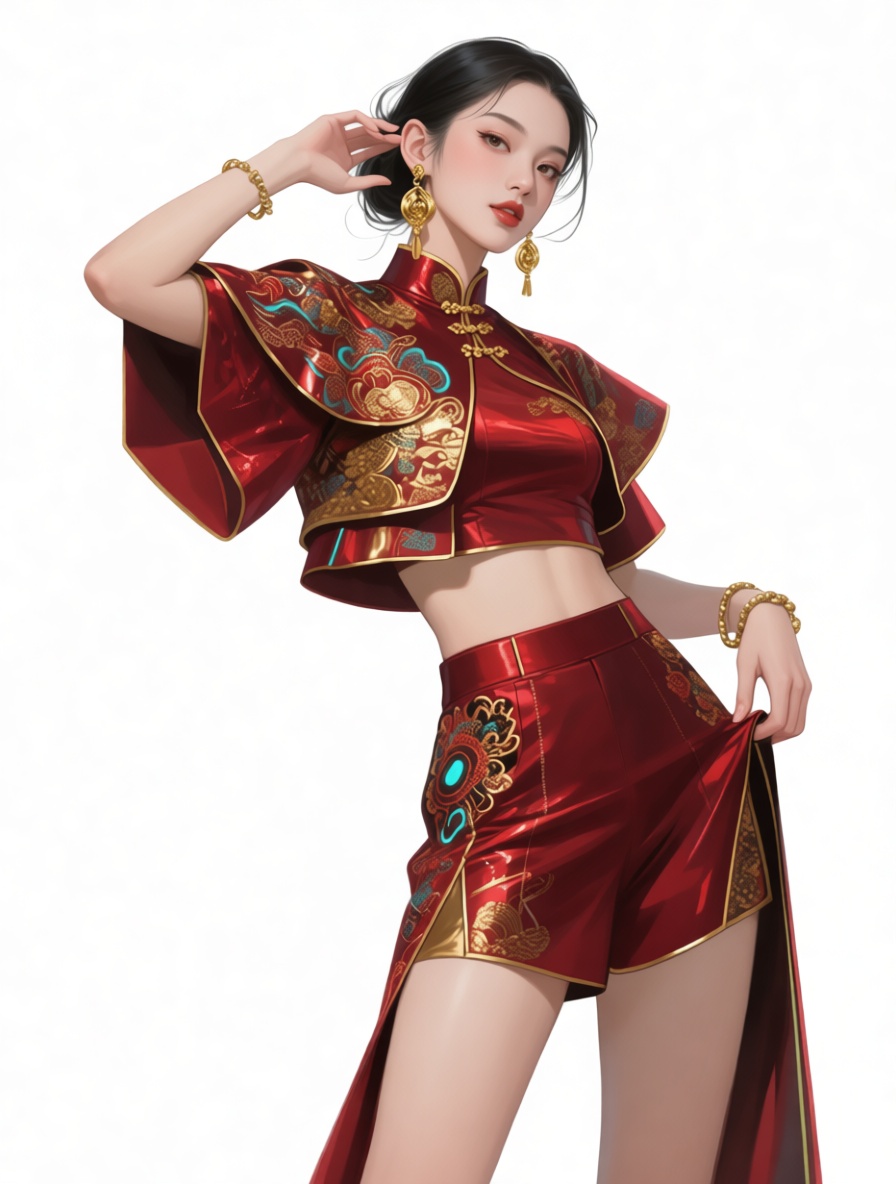 Chinese Fashion Figurine free 3D printable STL