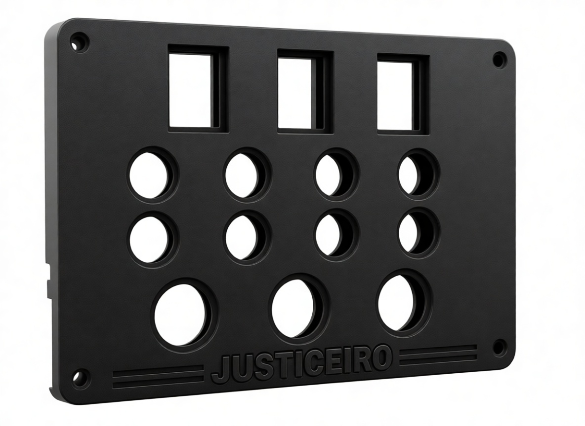 Justiceiro Arcade Panel free 3D printable STL