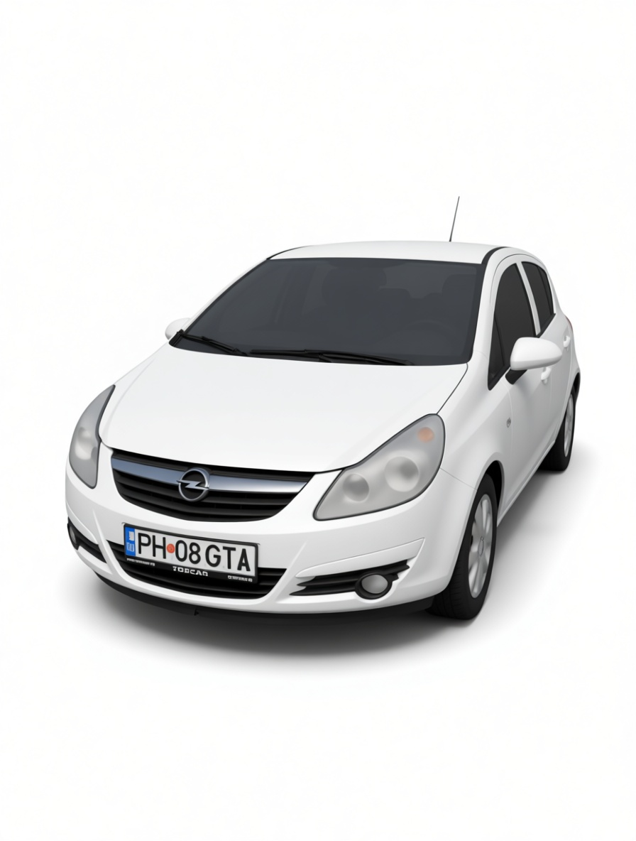 Opel Corsa Model free 3D printable STL