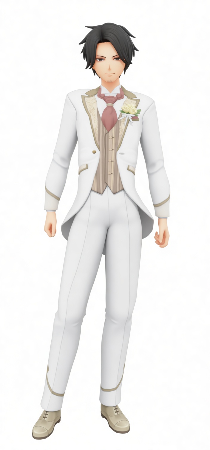 Wedding Suit Groom Figurine free 3D printable STL