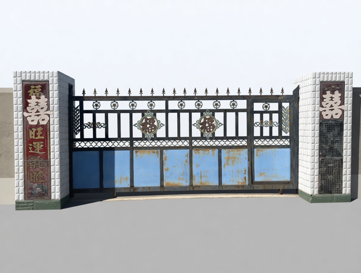 Traditional Chinese Gate Model free 3D printable STL