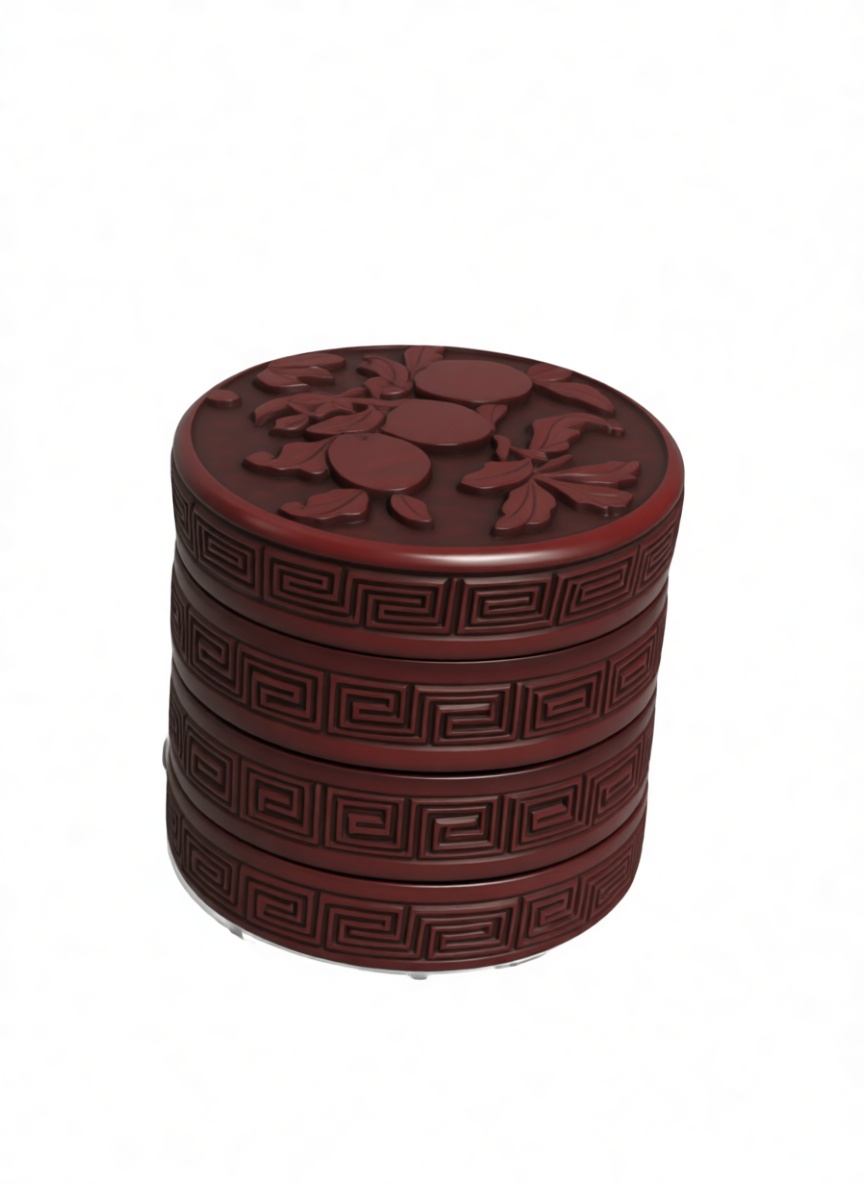 Chinese Lacquer Box Model free 3D printable STL