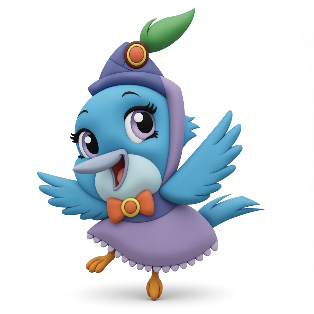 Bluebird Disney Figurine free 3D printable STL