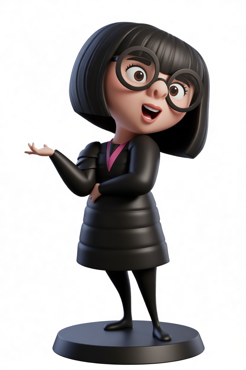 Edna Mode Figurine free 3D printable STL