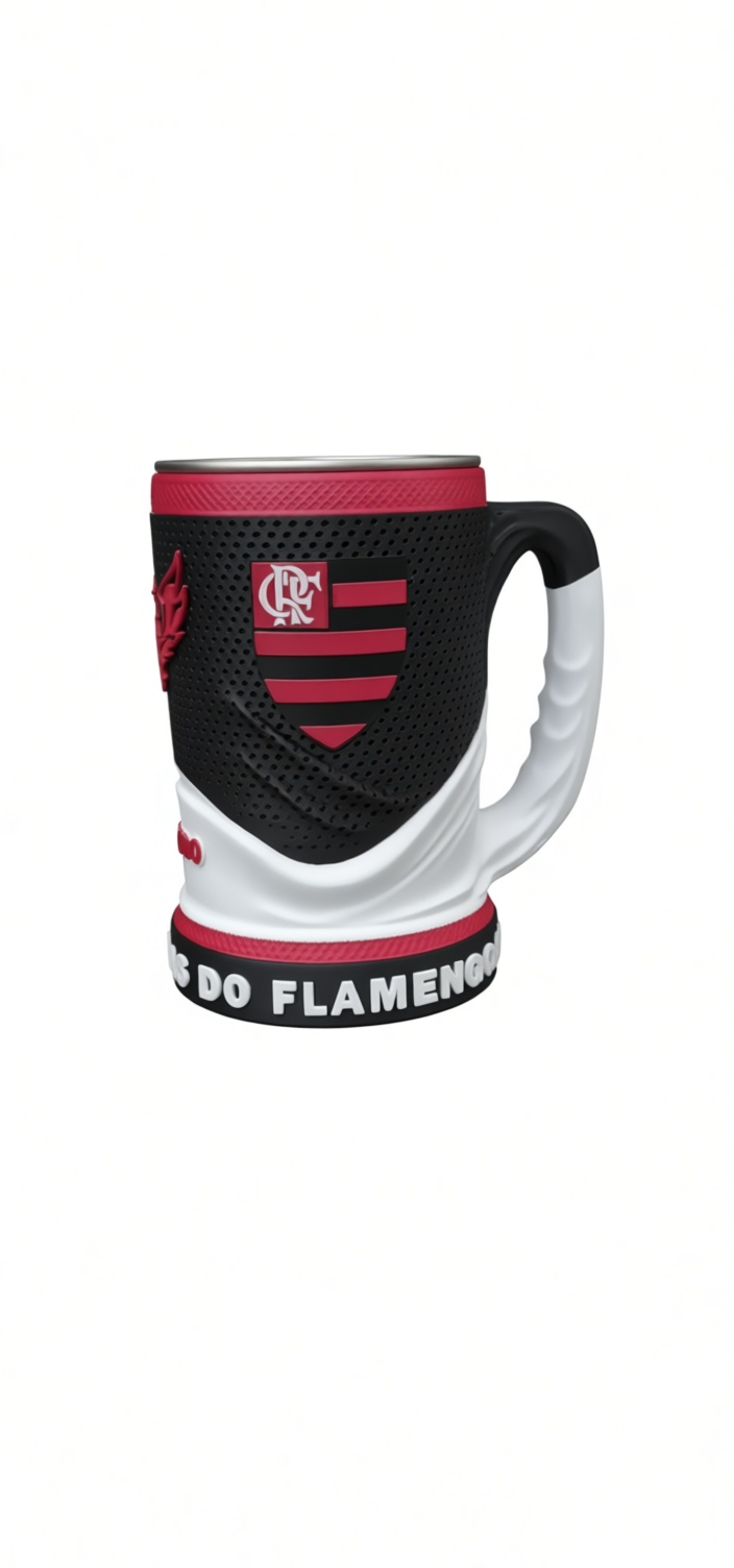 Flamengo Soccer Mug free 3D printable STL