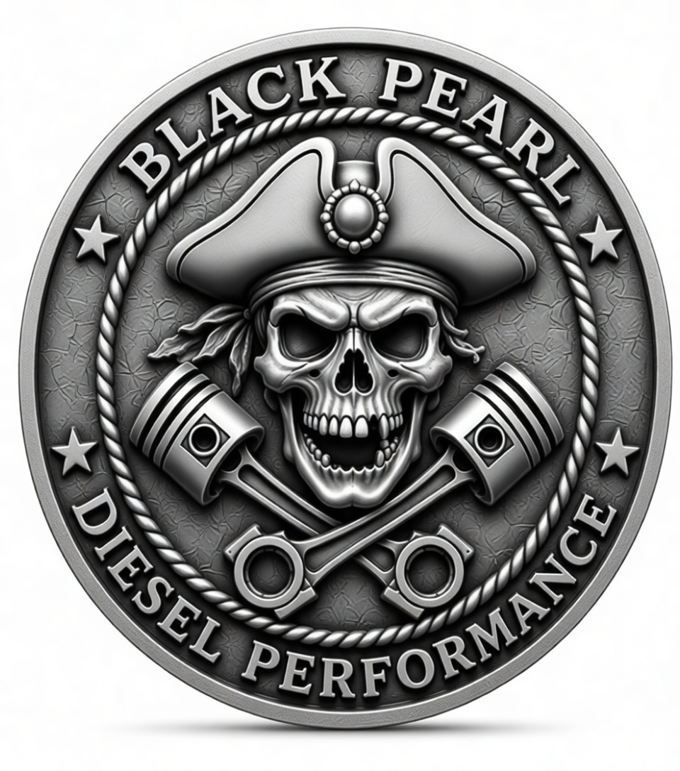 Black Pearl Pirate Emblem free 3D printable STL
