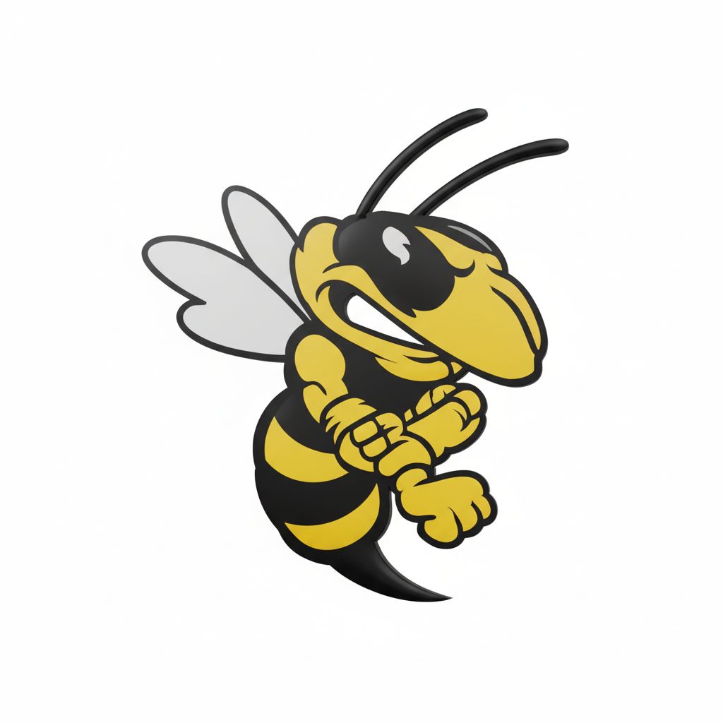 Angry Cartoon Bee free 3D printable STL