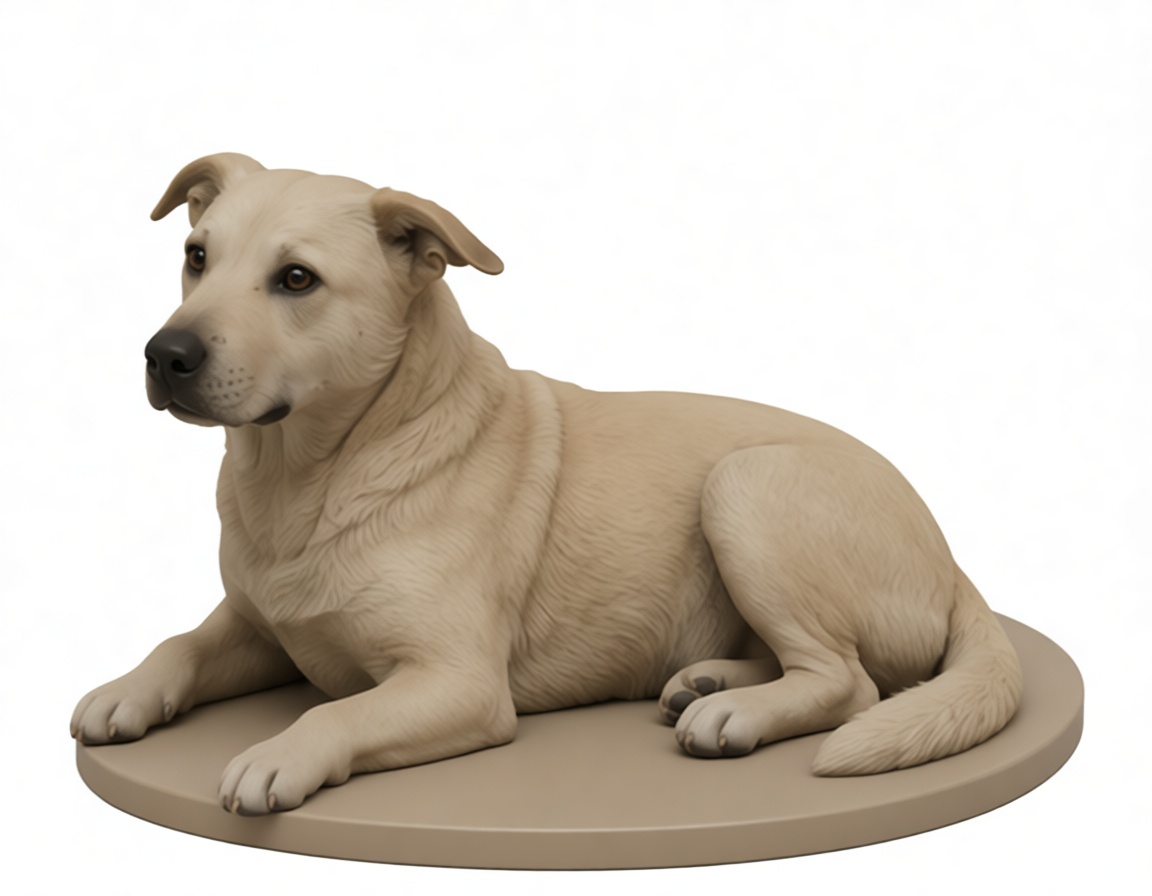 Labrador Retriever Figurine free 3D printable STL