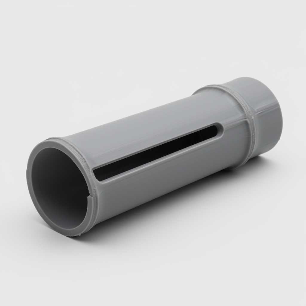Hollow Bamboo Tube Model free 3D printable STL