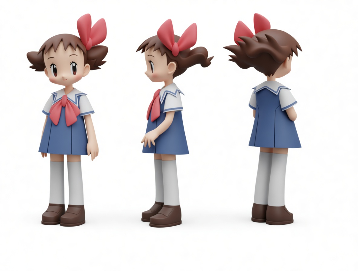 Chibi Maruko-chan Figurine free 3D printable STL