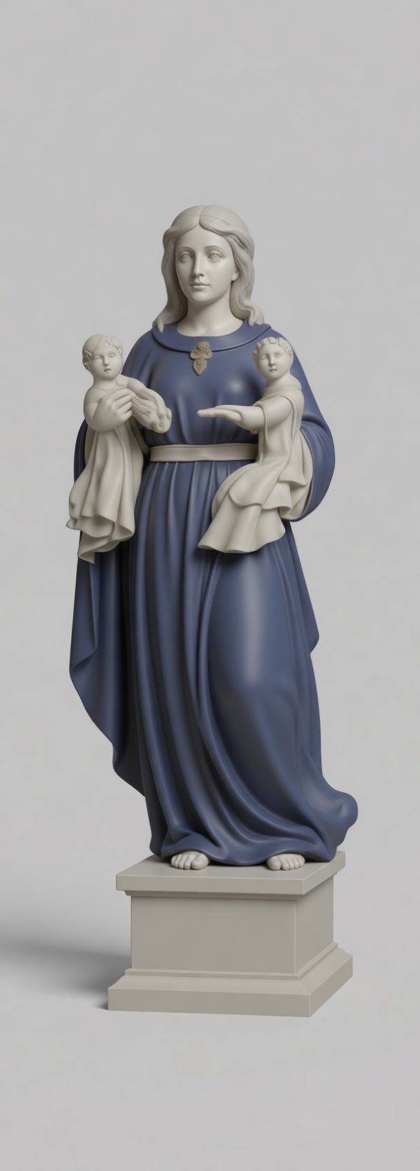 Madonna with Child Figurine free 3D printable STL