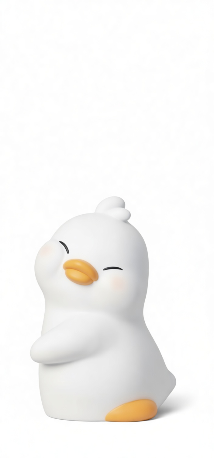 Cute Duckling Figurine free 3D printable STL
