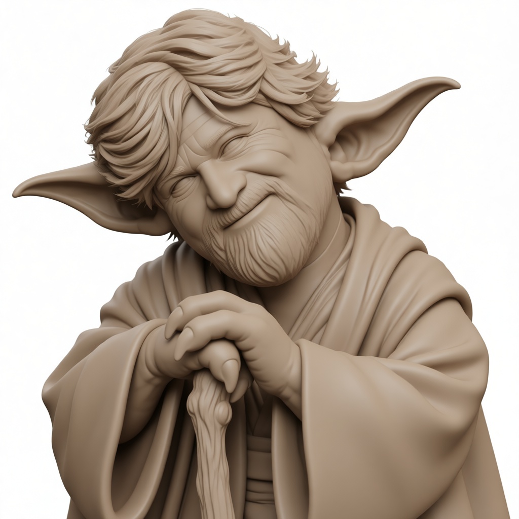 Yoda Bust free 3D printable STL