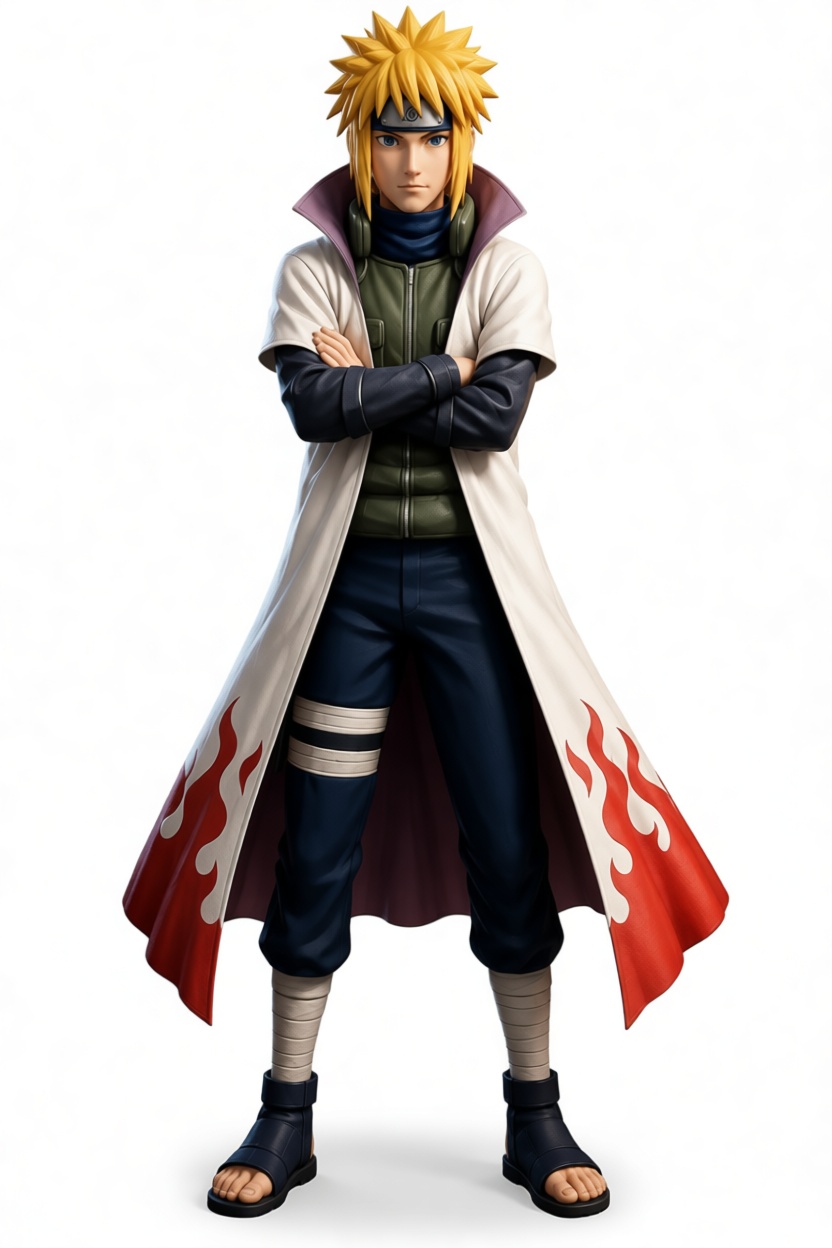 Minato Namikaze Figurine free 3D printable STL