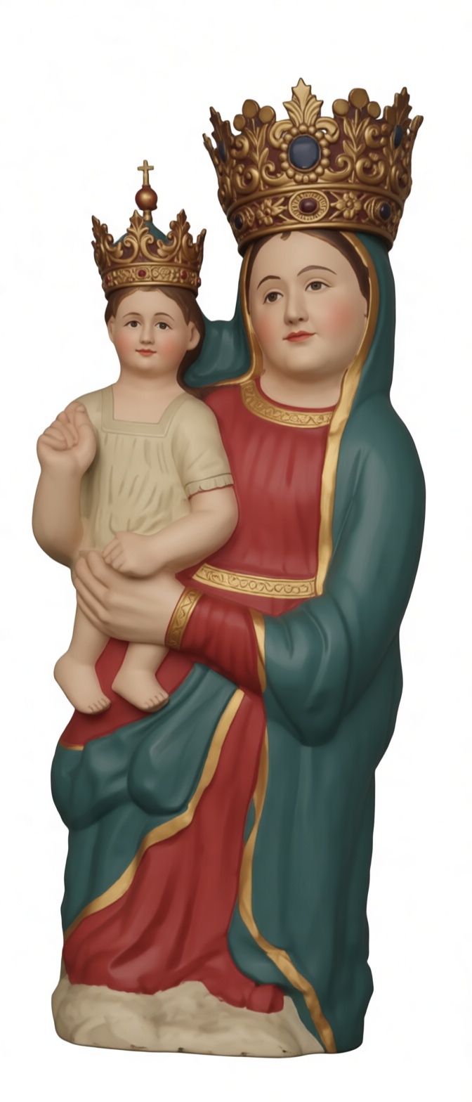 Madonna and Child Statue free 3D printable STL