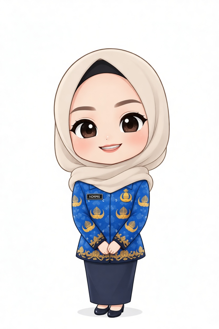 Indonesian Civil Servant Figurine free 3D printable STL