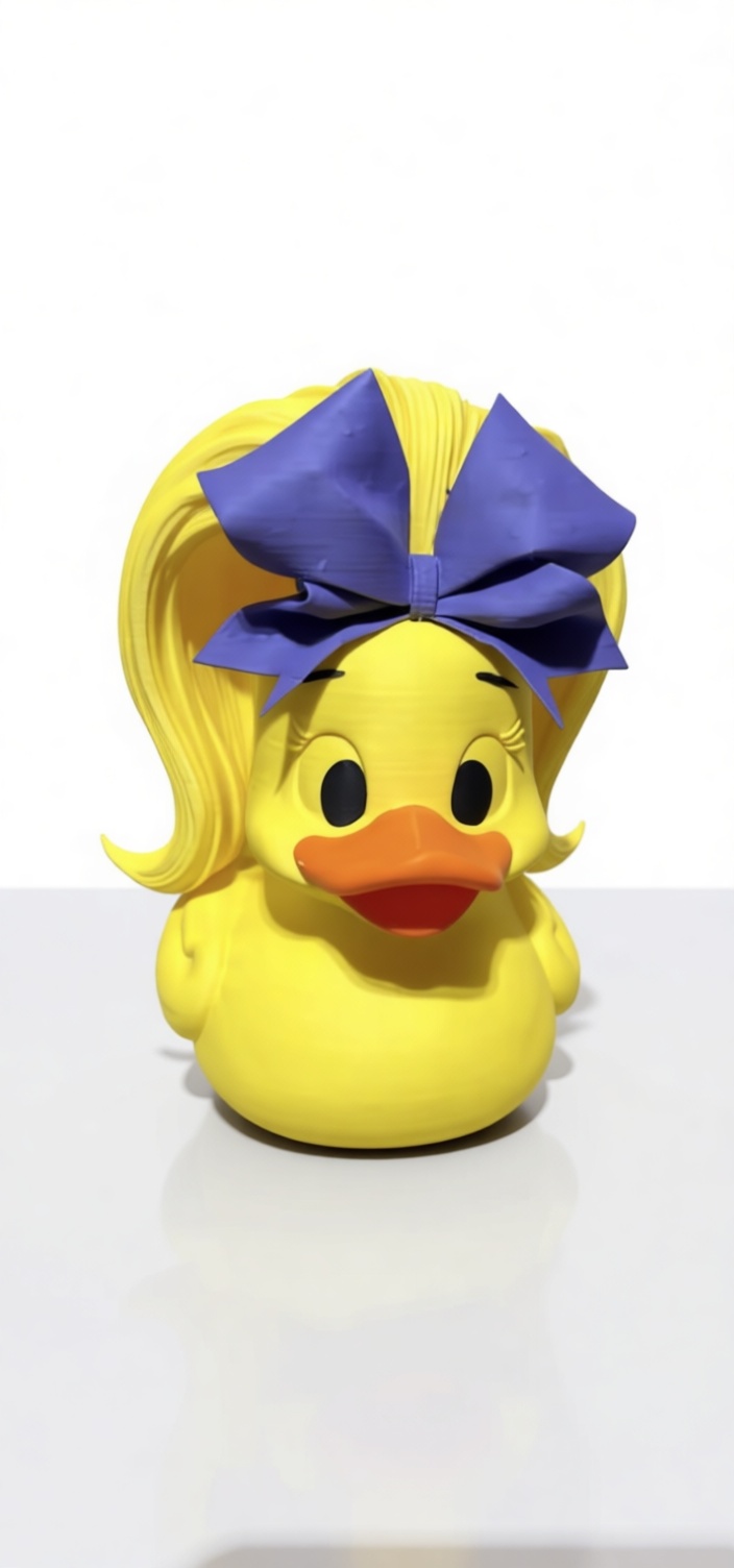Betty Boop Duck Figurine free 3D printable STL
