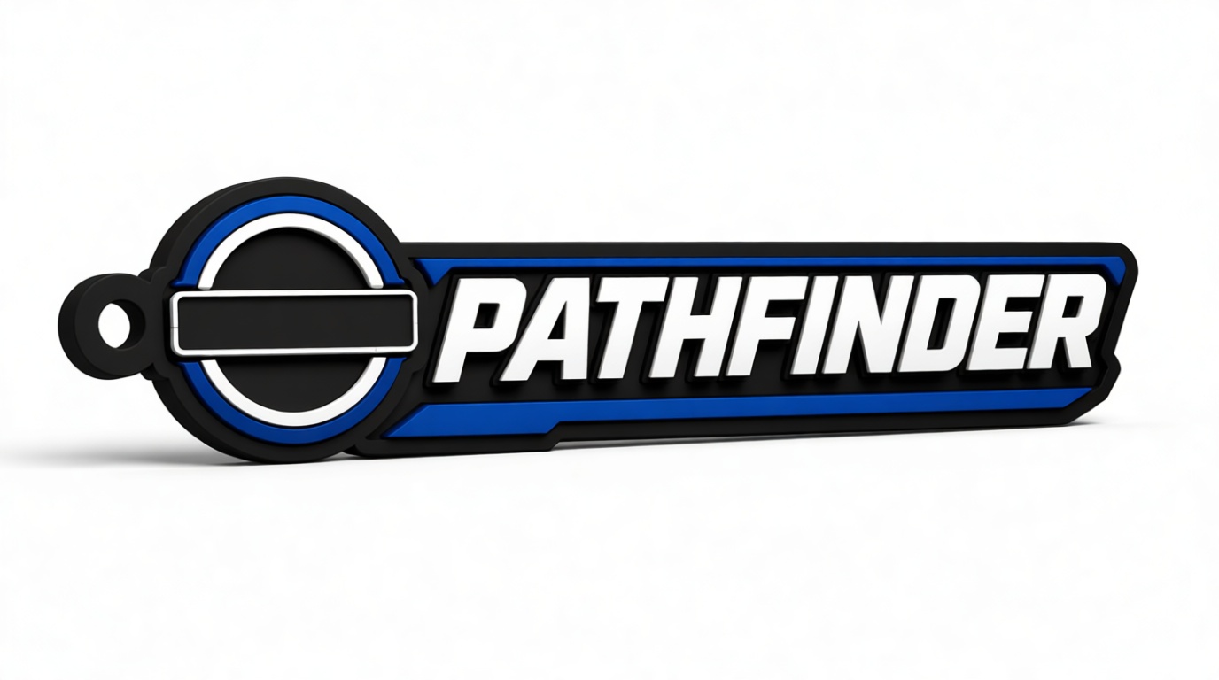 Pathfinder Logo Keychain free 3D printable STL