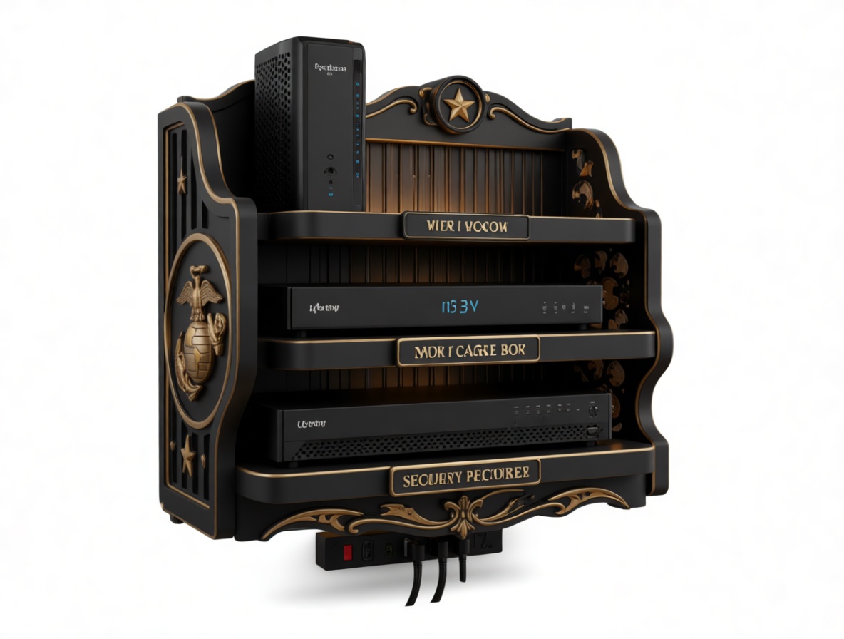Military Tech Shelf free 3D printable STL