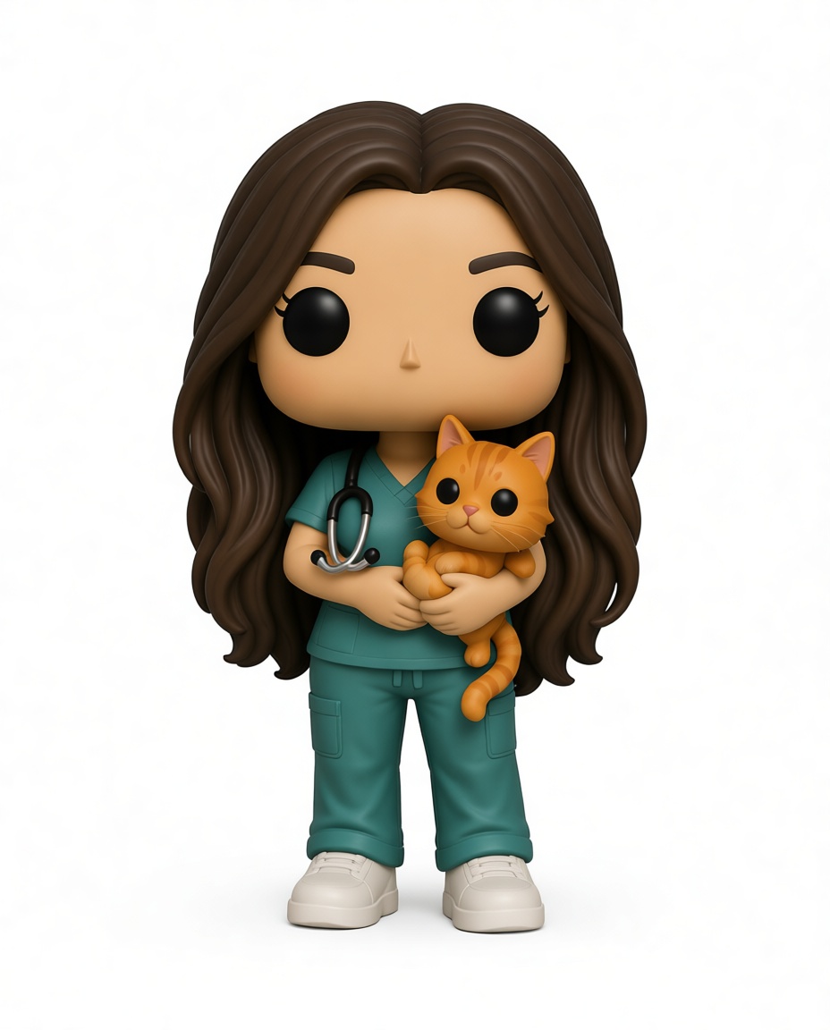 Veterinary Nurse Figurine free 3D printable STL