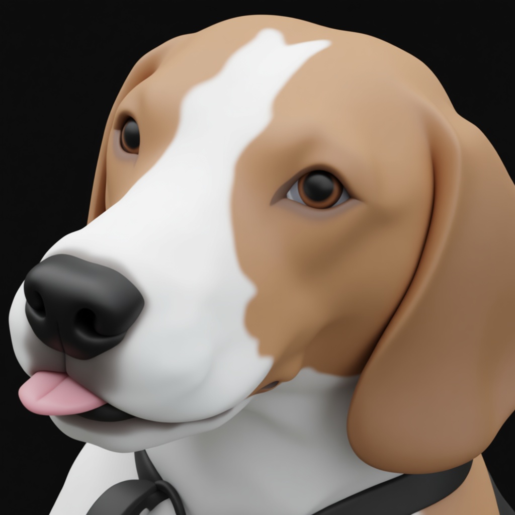 Beagle Dog Bust free 3D printable STL