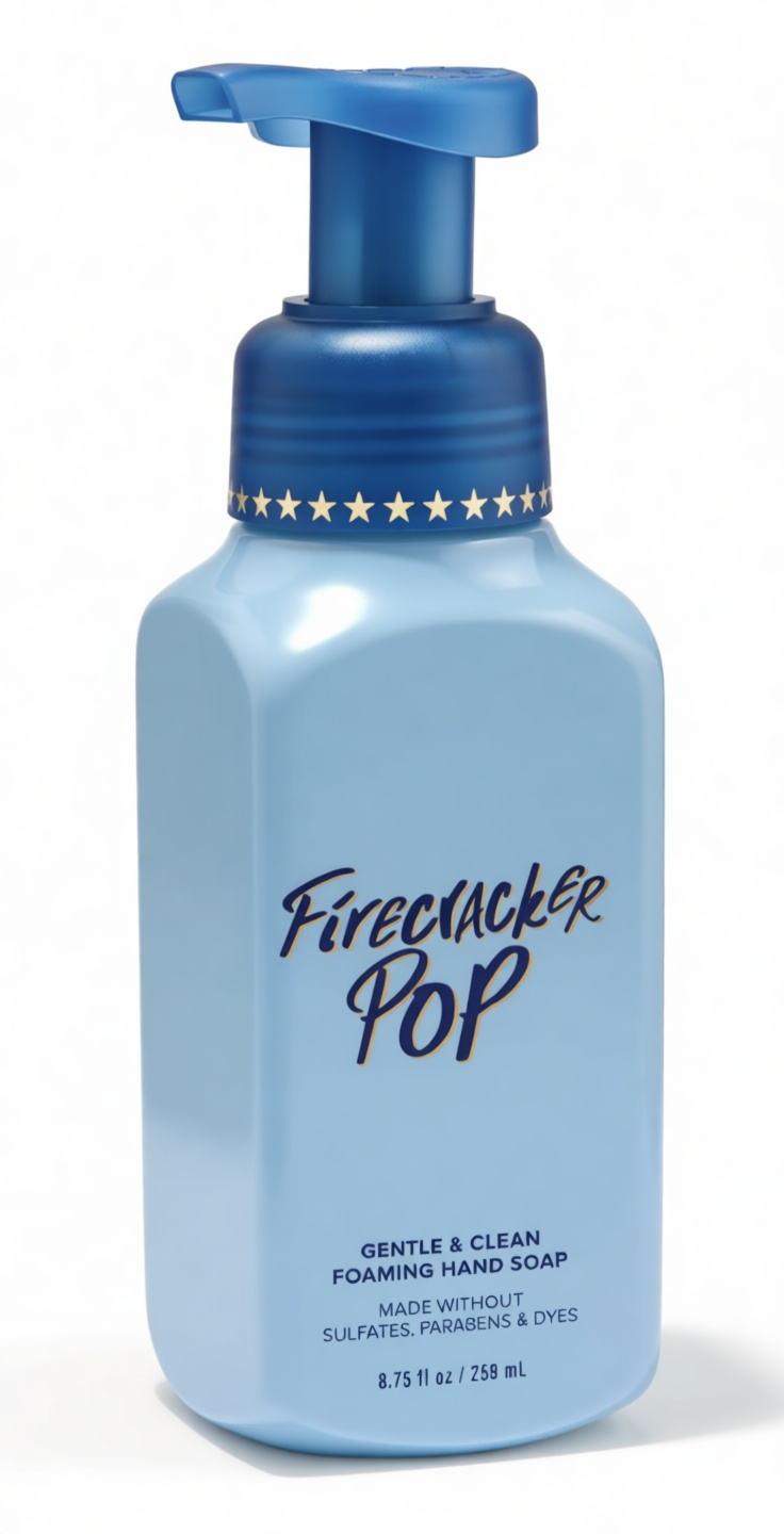 Firecracker Pop Soap Bottle free 3D printable STL