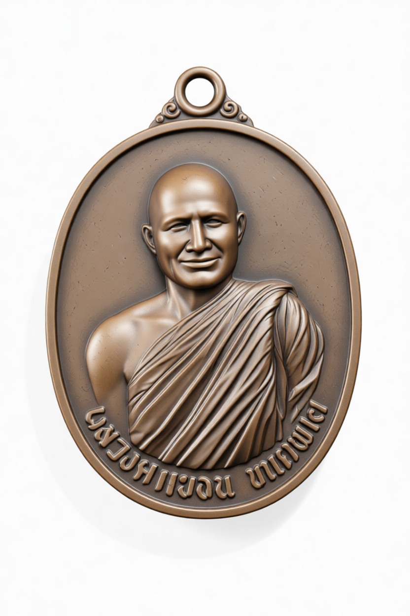 Thai Monk Pendant free 3D printable STL