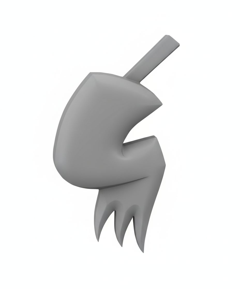 Stylized Cartoon Fish free 3D printable STL