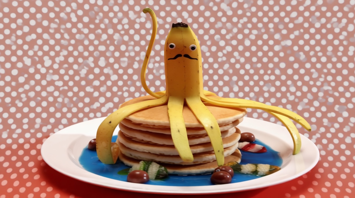Banana Octopus Figurine free 3D printable STL