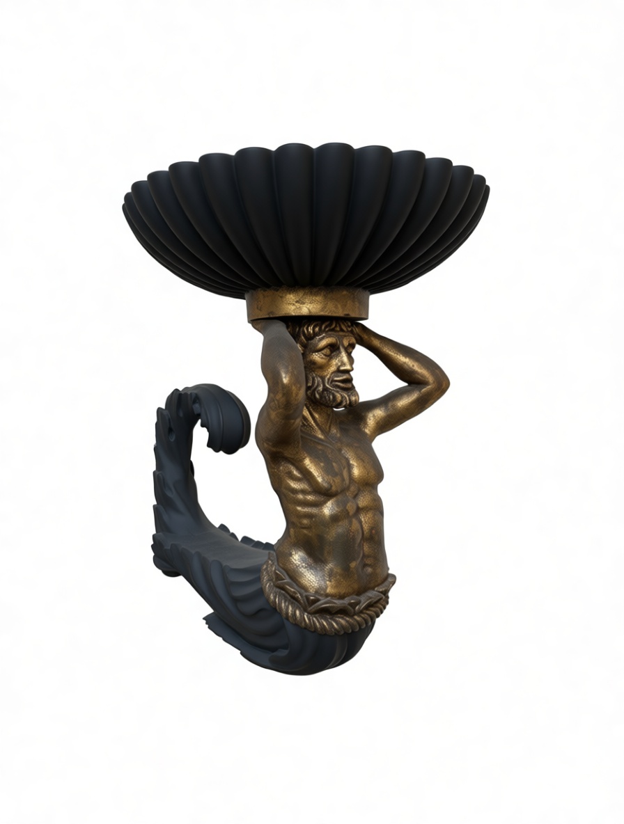 Atlantean Wall Bracket free 3D printable STL