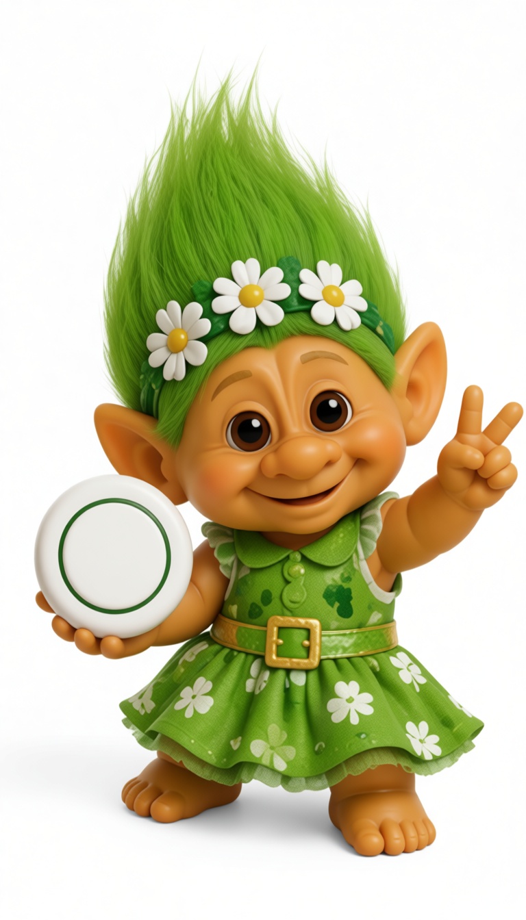 Troll Doll Figurine free 3D printable STL