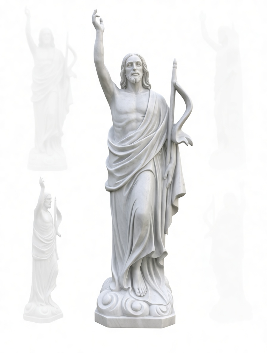 Jesus Christ Statue free 3D printable STL