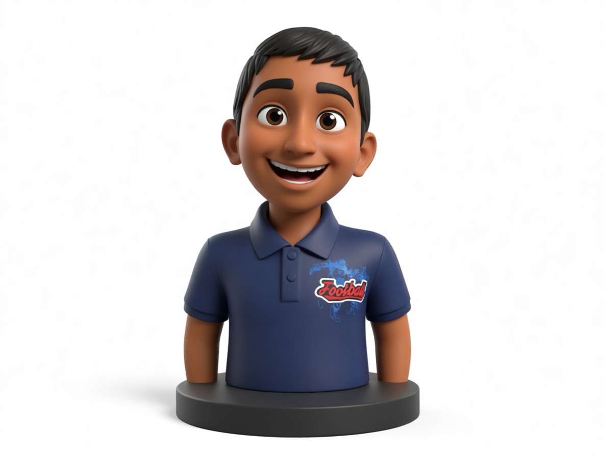 Smiling Boy Bust free 3D printable STL
