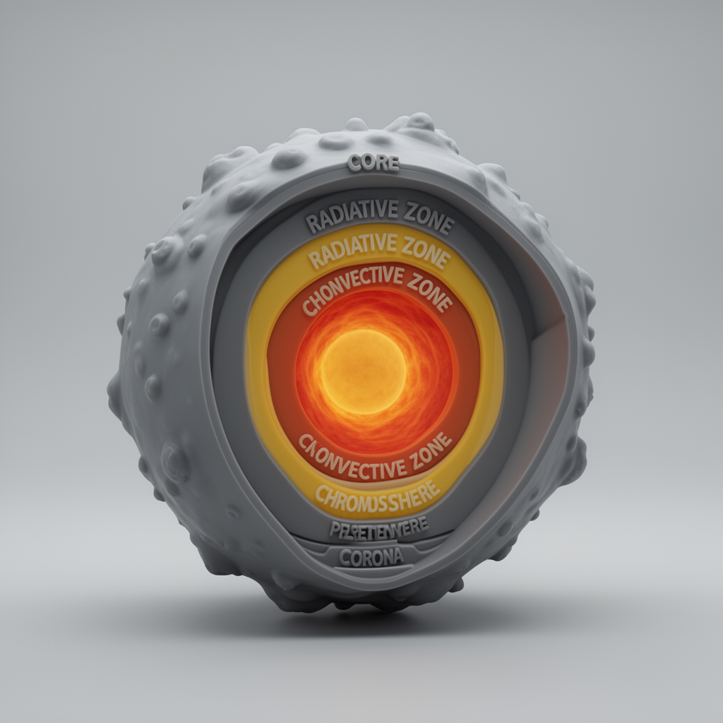 Star Cross-Section Model free 3D printable STL