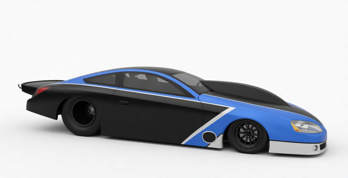 Chevrolet Monte Carlo Dragster free 3D printable STL