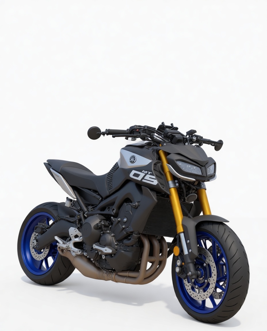 Yamaha MT-09 Motorcycle Model free 3D printable STL