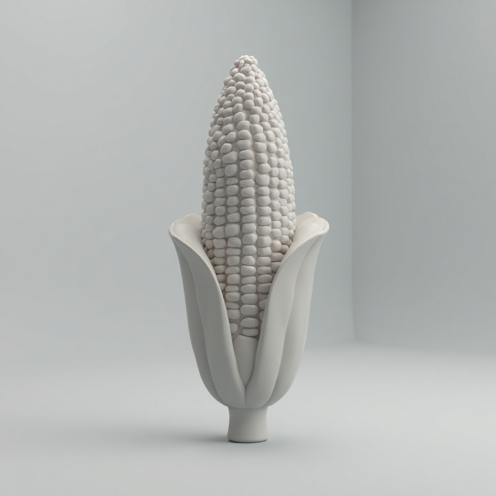 Corn Cob Handle free 3D printable STL