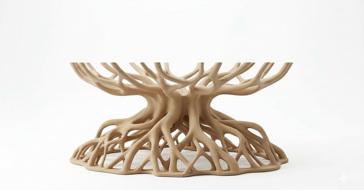 Abstract Tree Sculpture free 3D printable STL