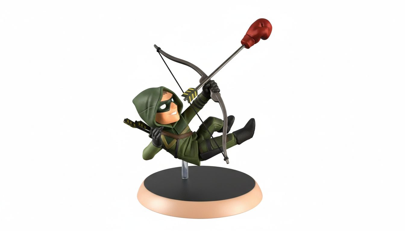 Green Arrow Figurine free 3D printable STL