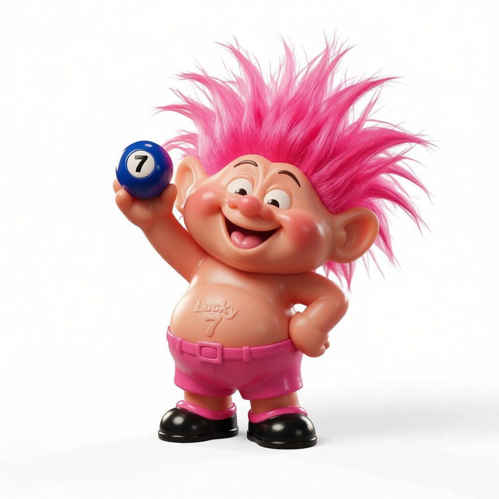 Lucky Troll Figurine free 3D printable STL