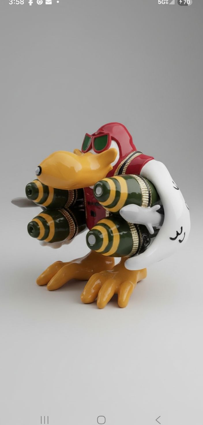 Daffy Duck Figurine free 3D printable STL