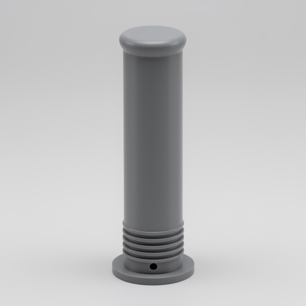 Hollow Cylinder Model free 3D printable STL