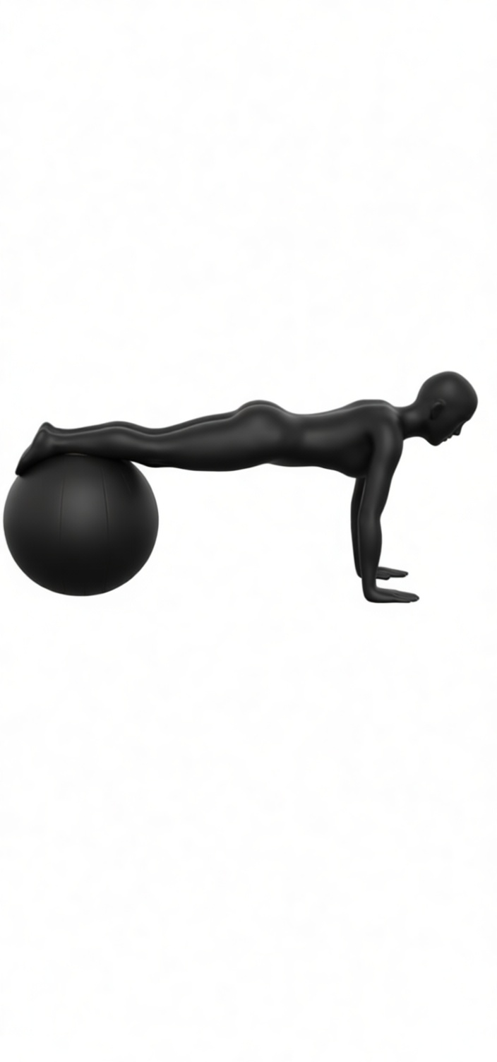 Fitness Ball Exercise Figurine free 3D printable STL