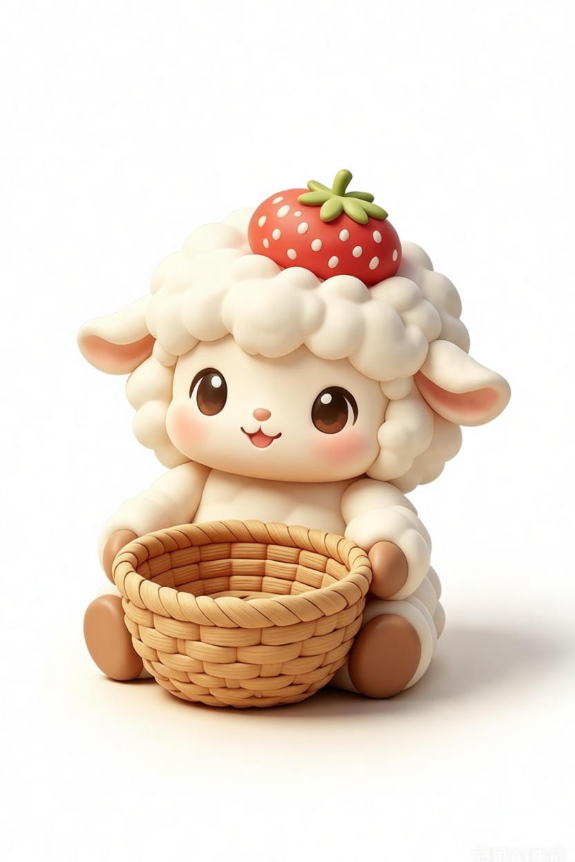 Cute Lamb Figurine free 3D printable STL