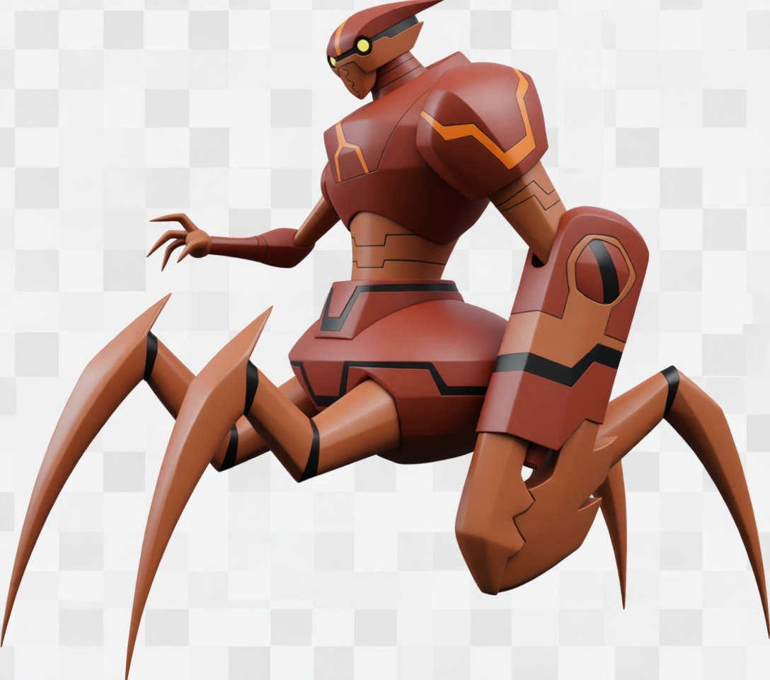 Kankrelat Hybrid Figurine free 3D printable STL