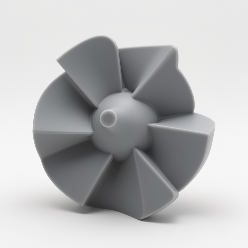 Pool Inlet Propeller Model free 3D printable STL