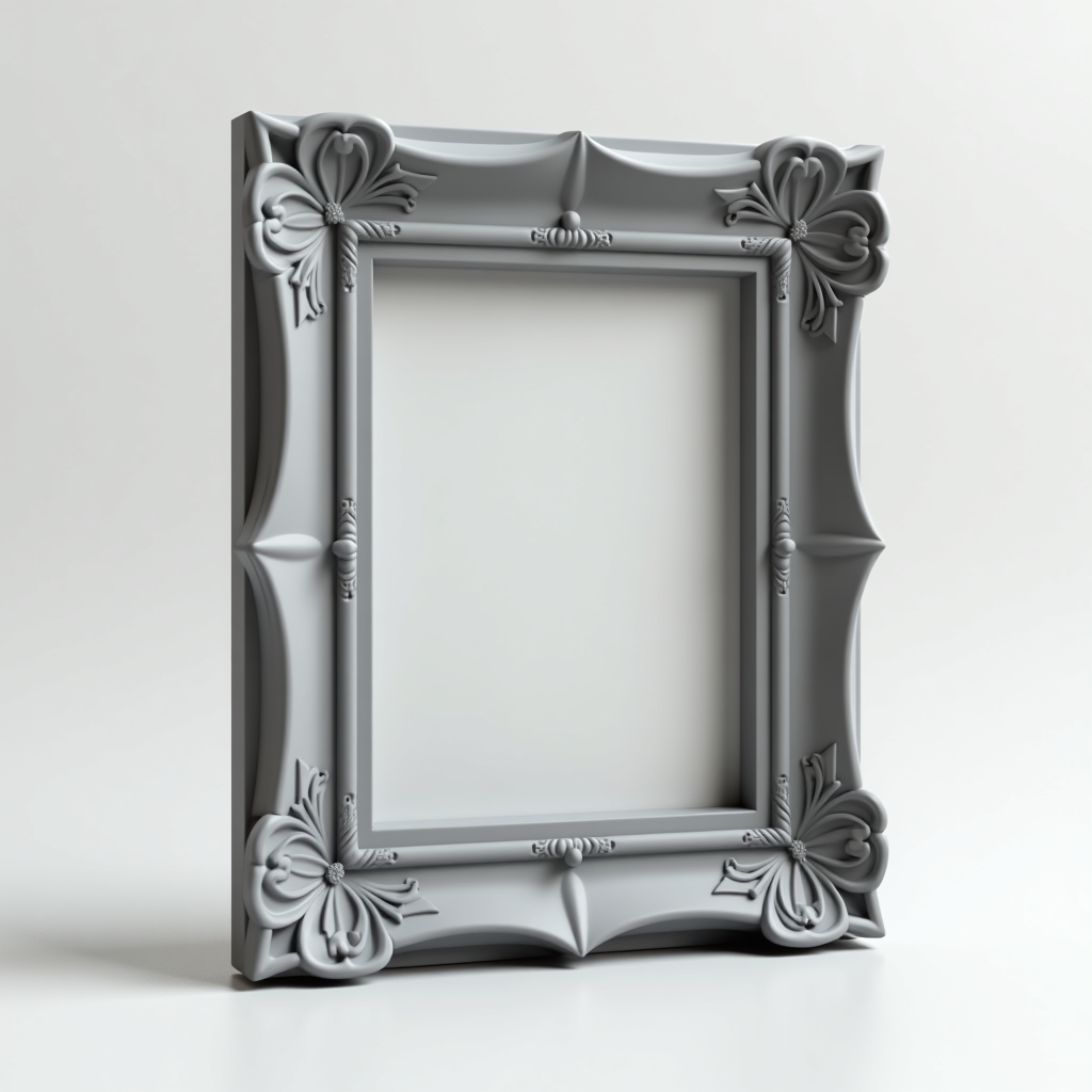 Majesty Decorative Frame free 3D printable STL