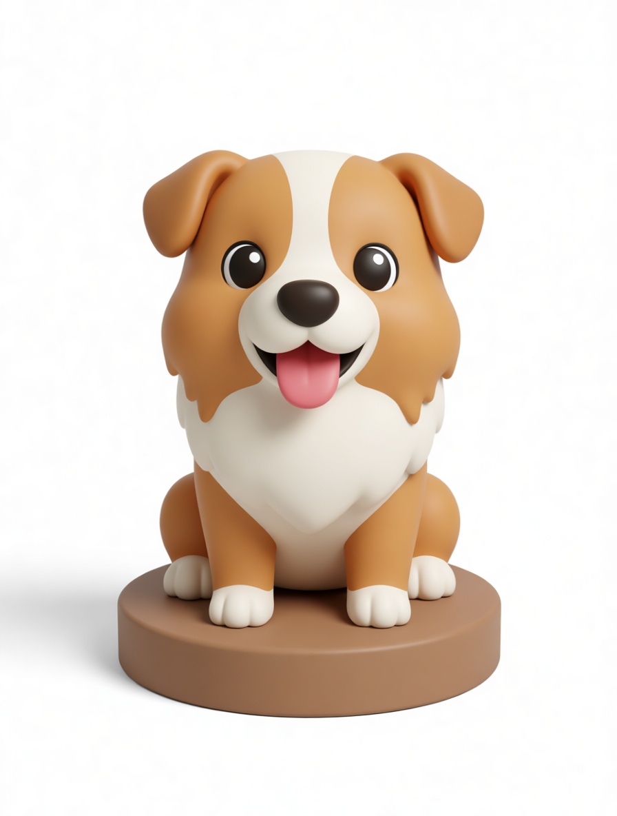 Corgi Dog Figurine free 3D printable STL