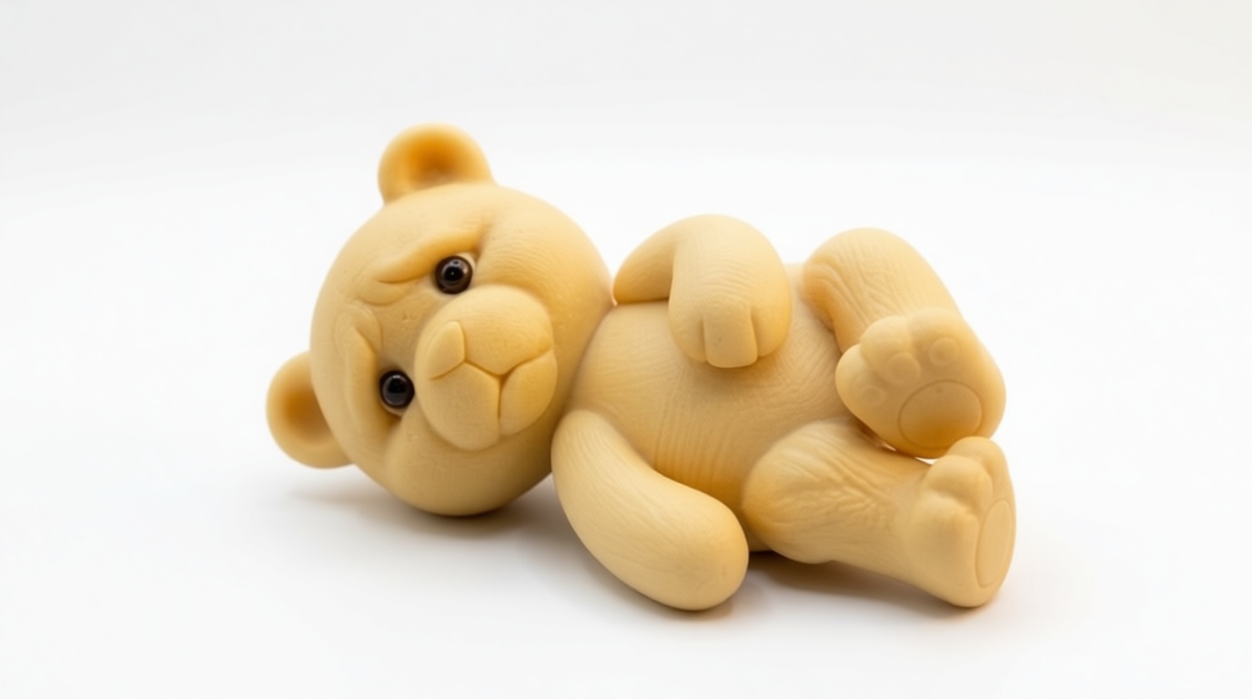 Teddy Bear Figurine free 3D printable STL