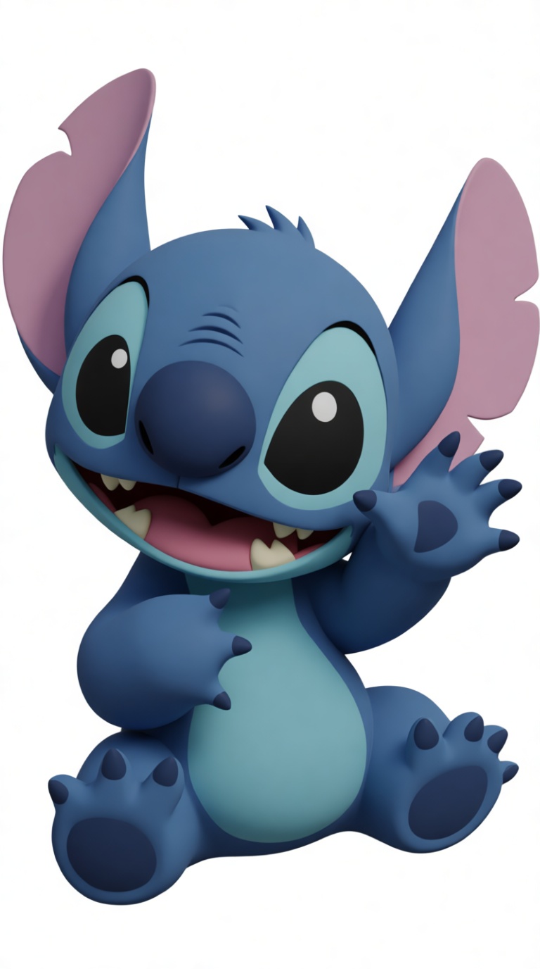 Stitch Figurine free 3D printable STL
